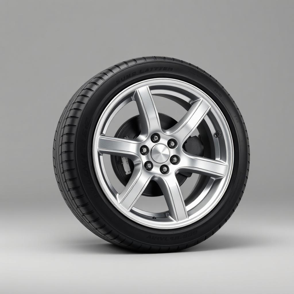 Genuine alloy wheel