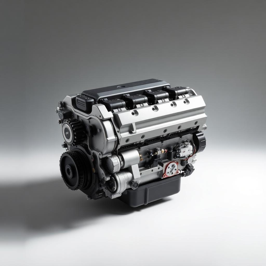 Used engine ready for dispatch
