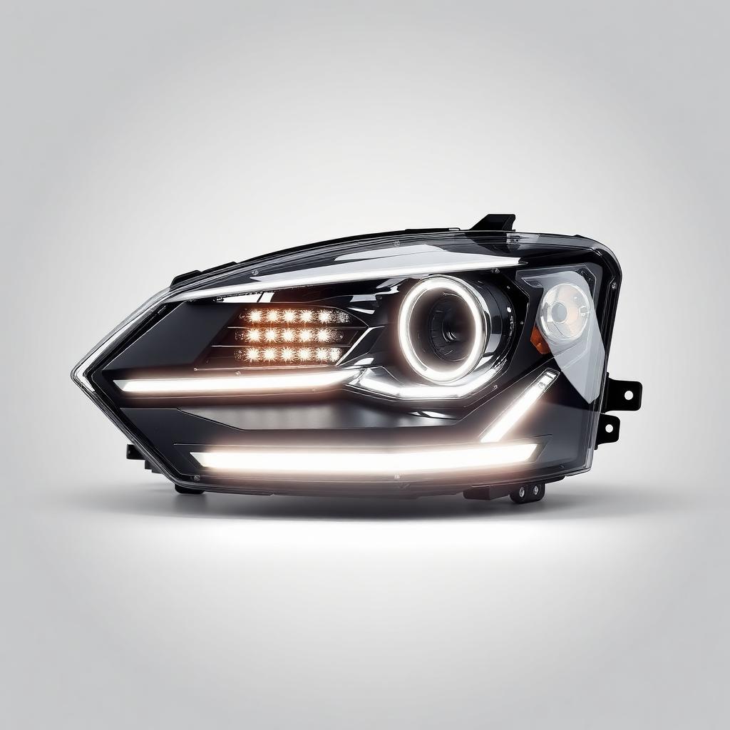 Used headlight assembly