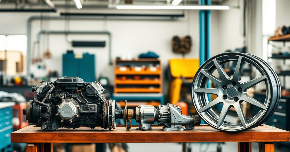 Used car parts identification and buying guide