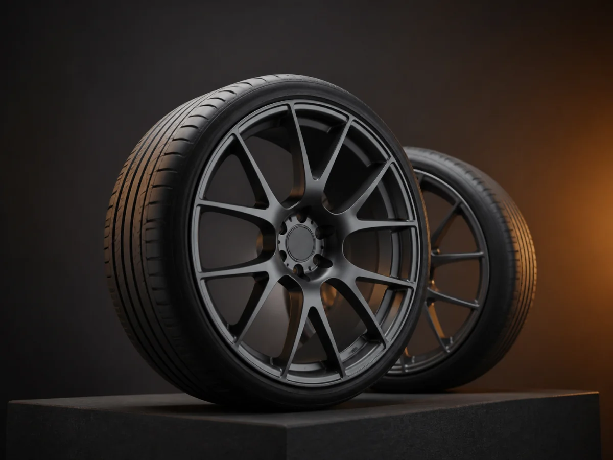 Illustrative wheels and tyres category image - not a supplier listing photo